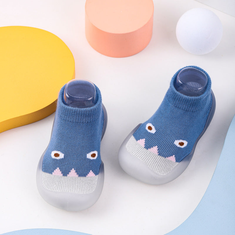 Baby shoes 1-3 years old children's breathable cotton socks shoes for children and infants indoor home soft-soled toddler shoes