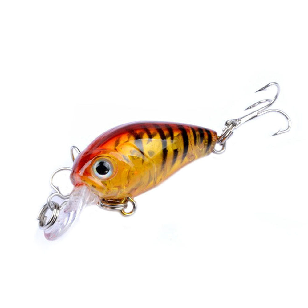 Luya bait mini rock little fat little thing 4.5CM/4G slow noise plastic fake bait bass and mandarin fish suit