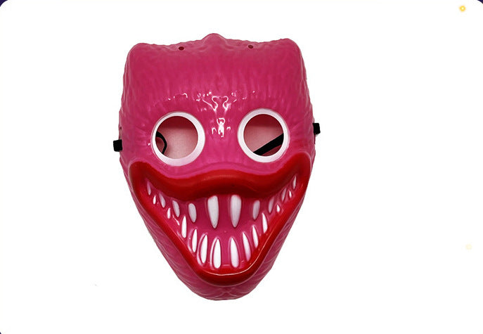 Cross-border new product luminous mask Poppy children poppy Poppy cool mask cyberpunk Halloween mask