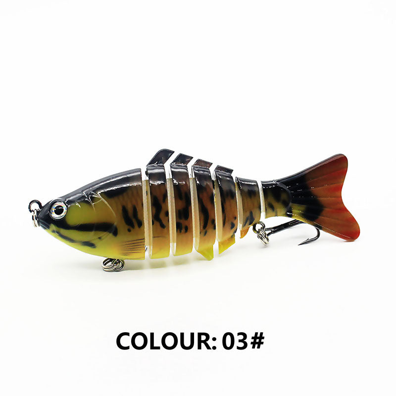 Luya Bait 10CM/15.7G Multi-section Fishing Bait Bionic Bait All Waters Fishing Bait Outdoor Fishing Supplies