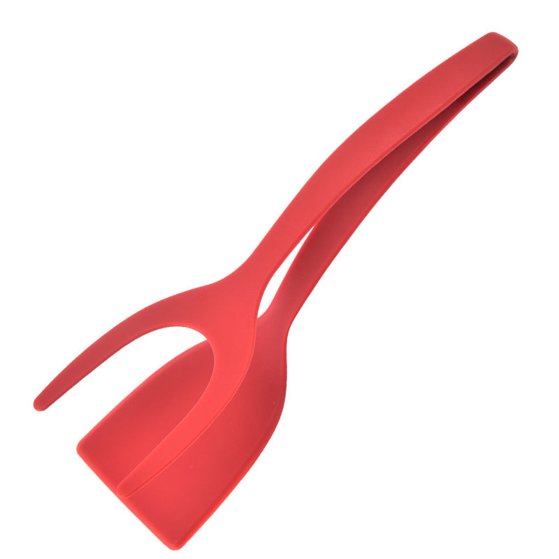 Egg shovel pancake shovel two-in-one pancake toast omelet clip nylon omelet flip shovel kitchen tool