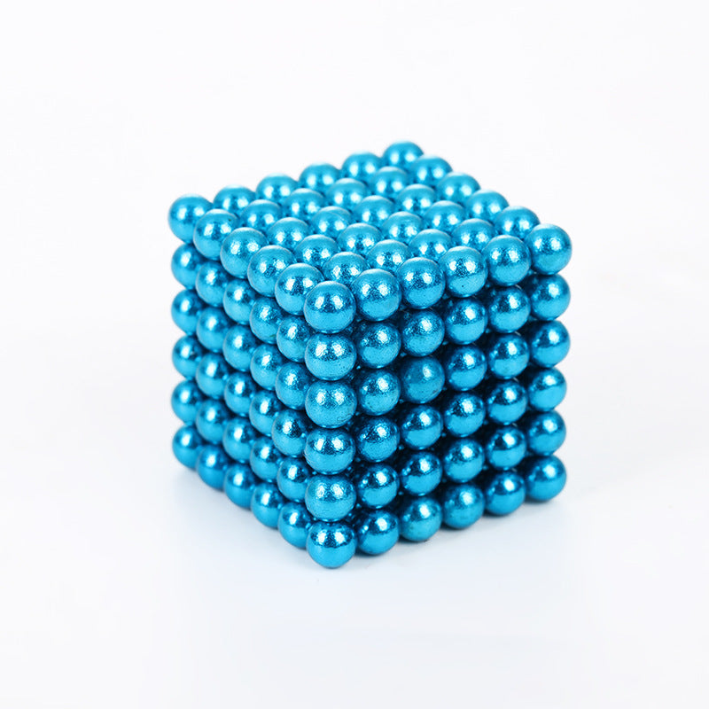 5mm216pcs Color Magnetic Ball Bucky Ball Magnetic Ball Magnetic Rubik's Cube Jigsaw Toy