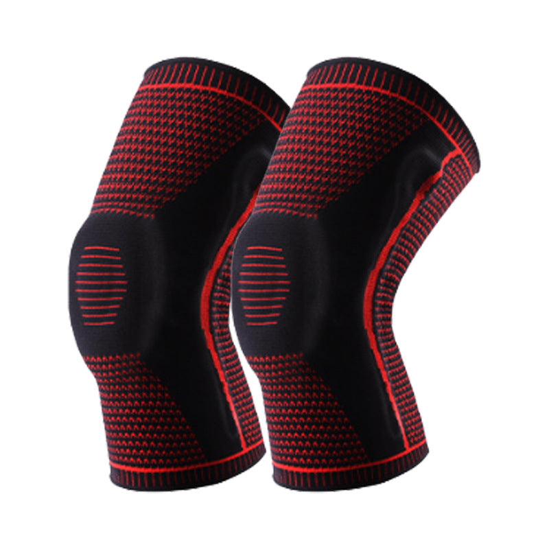 Sports knee pads nylon compression knee pads outdoor sports basketball running mountaineering silicone sports protective gear