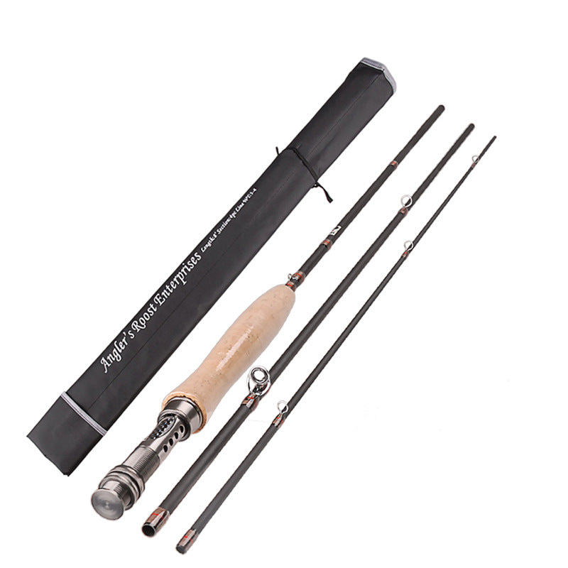 Fishing rod fly rod No. 3/4 No. 5/6 carbon ultra-light fly fishing rod 2.4m2.7m imported carbon cloth fishing rod