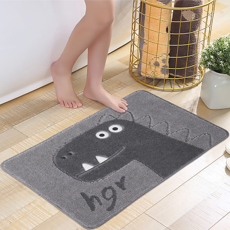 Xia Lang cartoon door mat door mat absorbent foot mat home door bathroom entry non-slip mat carpet