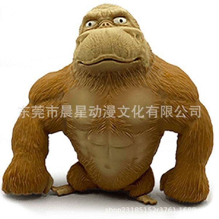 New Products Ornamental Doll Toys Cross-border Toys Orangutan Children's Toys Latex Orangutan Doll Toys