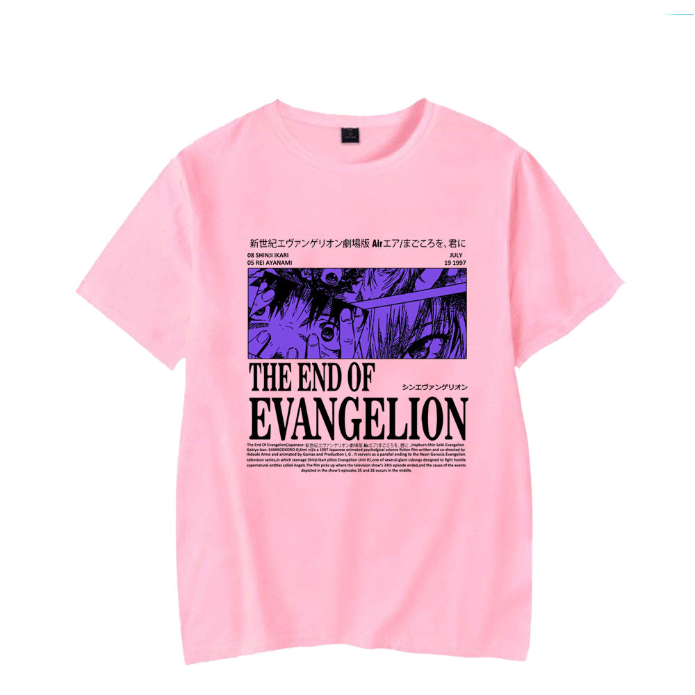 Evangelion Ayanami zero short-sleeved top men's and women's T-shirt