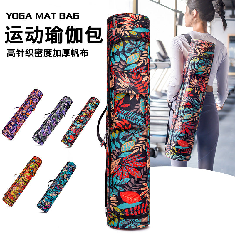 New spot yoga bag large capacity storage single shoulder backpack thickened yoga mat bag storage bag female bag