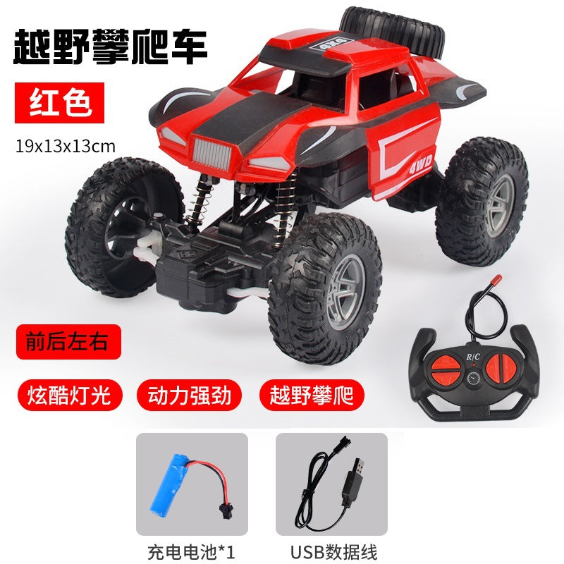 Cross-border 2.4G remote control car drift off-road vehicle alloy climbing truck charging high-speed racing model toy