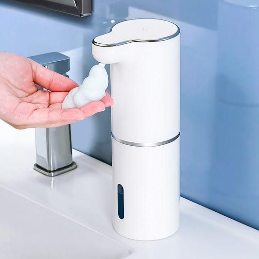 Automatic hand sanitizer machine smart sensor bathroom antibacterial soap dispenser household light luxury electric foam washing phone