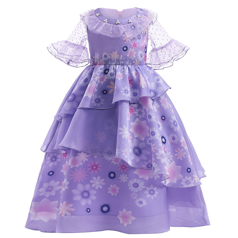 magic full house cos clothing children's dress