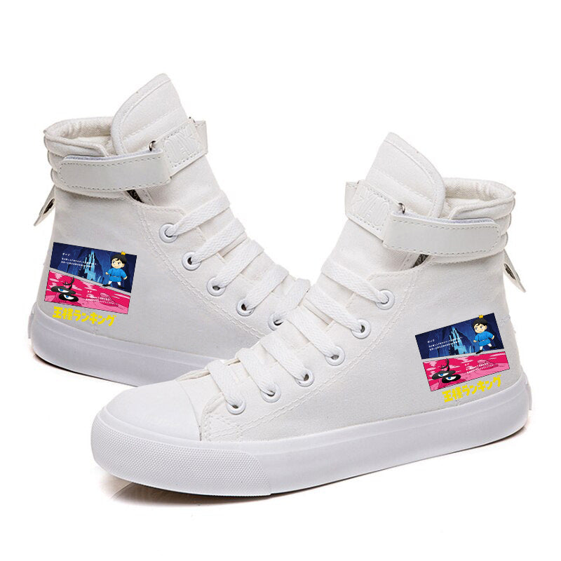 Cross-border New Velcro Canvas Porgy Prince Kak Anime Shoes