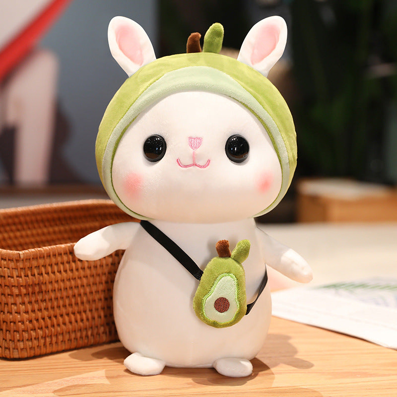 Sun bunny plush toy doll transformed into rabbit doll children's gift cute creative rabbit