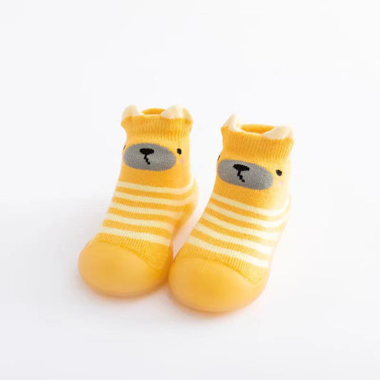 Baby floor socks fall/winter baby toddler shoes soft bottom terry thick socks shoes boys and girls non-slip indoor footwear