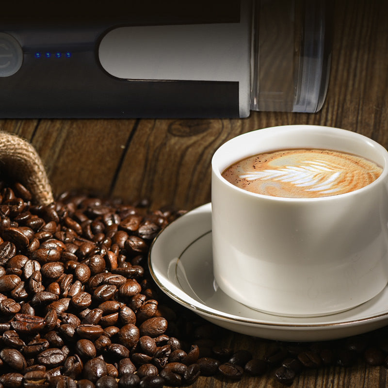 Portable wireless electric coffee machine coffee powder capsule charging outdoor travel car coffee machine