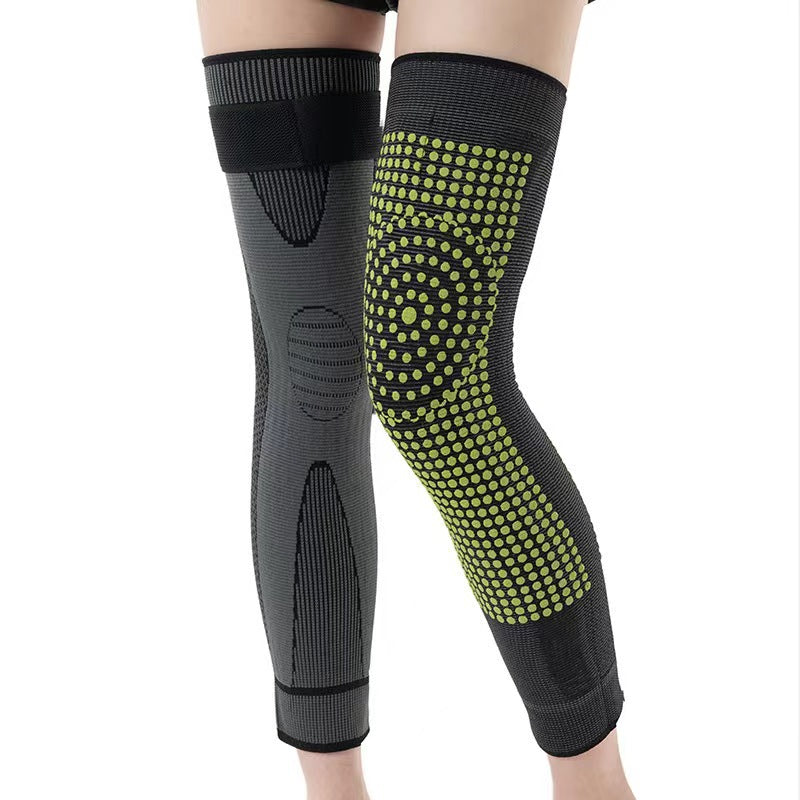 Sports Lengthening Knee Pads Basketball Riding Running Four Seasons Bandages Compression Knitting Nylon Knee Pads Leg Pads