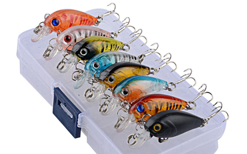 Luya bait mini rock little fat little thing 4.5CM/4G slow noise plastic fake bait bass and mandarin fish suit