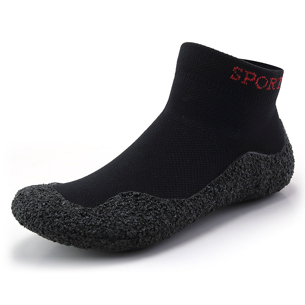 New socks shoes couples flying woven socks shoes yoga fitness sports shoes outdoor creek shoes