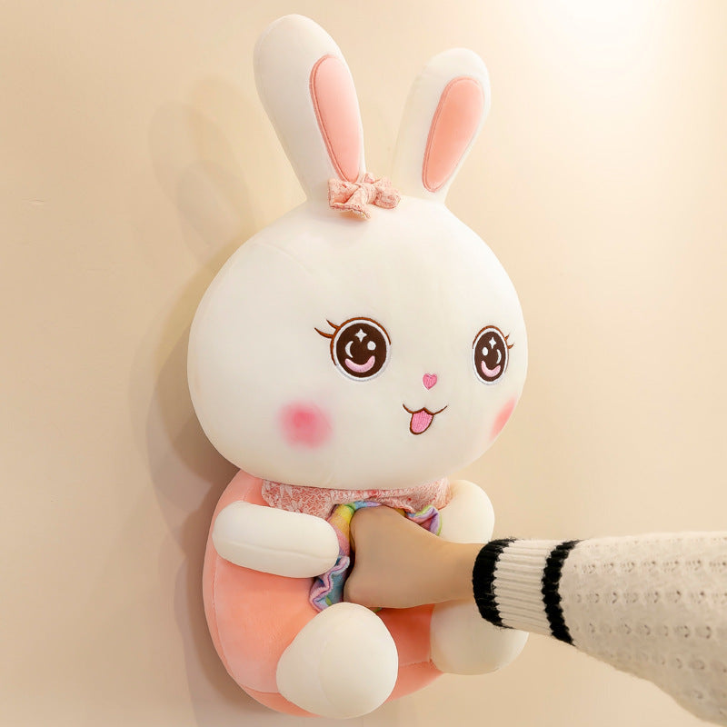 Rabbit Doll Large Plush Toy Cute Soft Candy Rabbit Doll Pillow Children's Gift Easter Gift