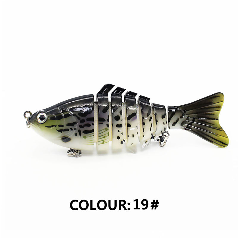 Luya Bait 10CM/15.7G Multi-section Fishing Bait Bionic Bait All Waters Fishing Bait Outdoor Fishing Supplies