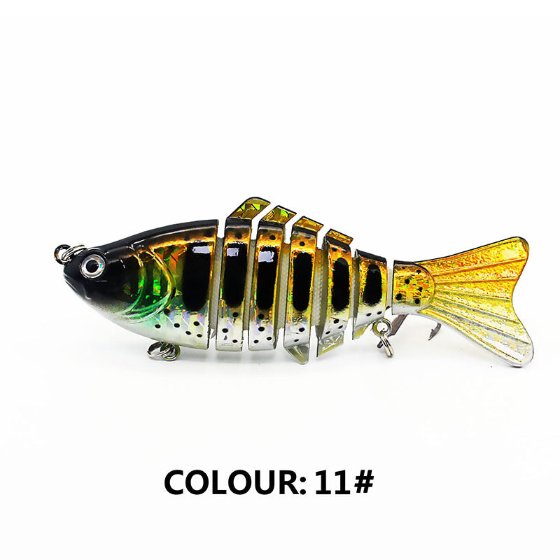 Luya Bait 10CM/15.7G Multi-section Fishing Bait Bionic Bait All Waters Fishing Bait Outdoor Fishing Supplies