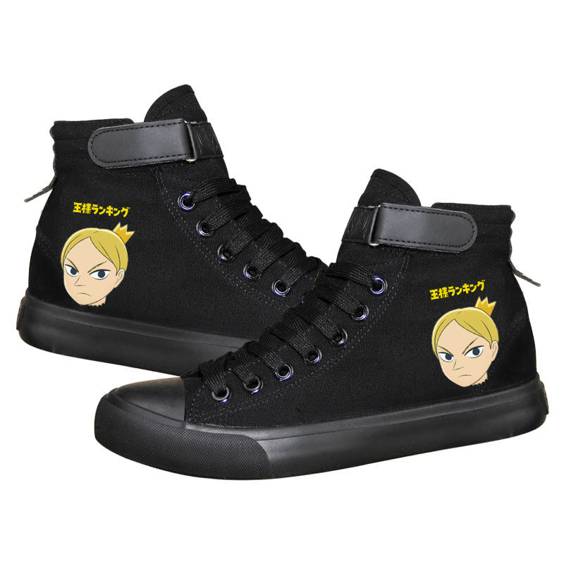 Cross-border New Velcro Canvas Porgy Prince Kak Anime Shoes