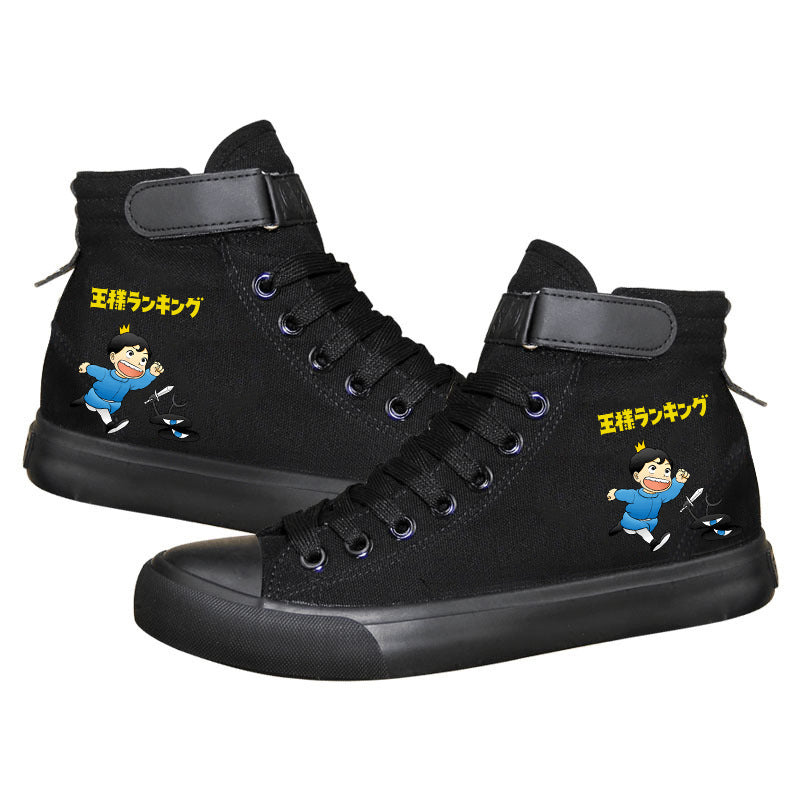 Cross-border New Velcro Canvas Porgy Prince Kak Anime Shoes