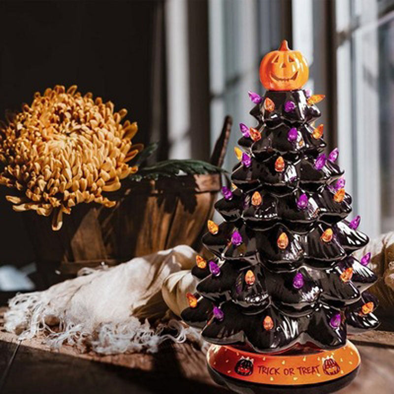 Halloween tree Halloween glowing decoration ornaments Halloween tree gifts