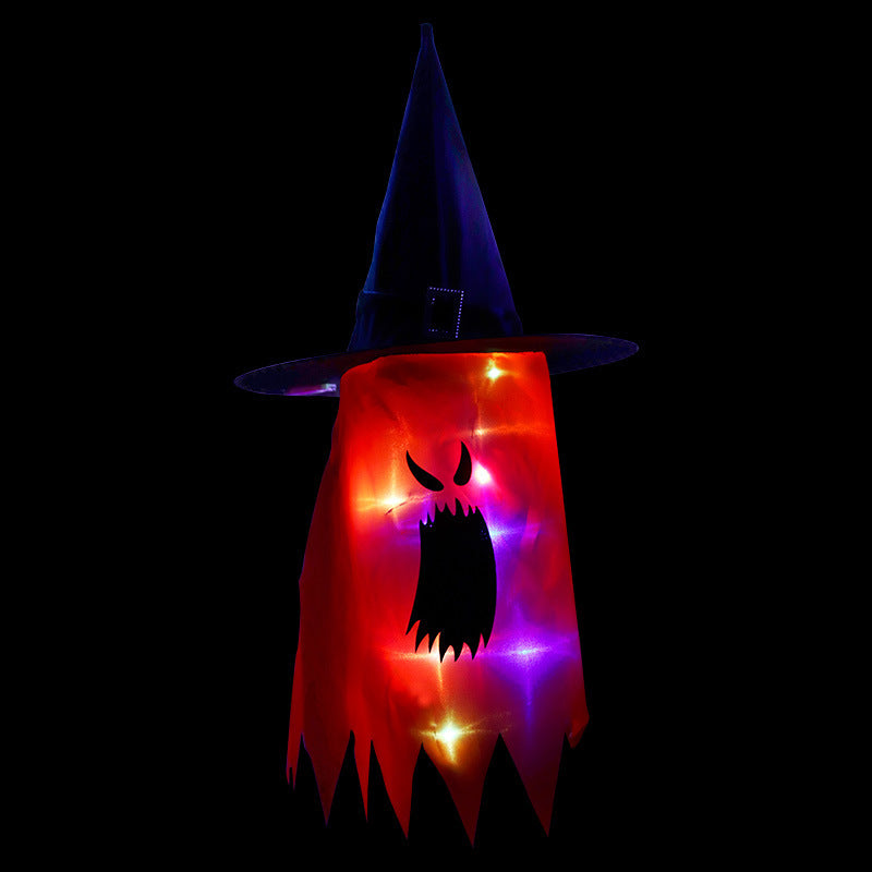 Halloween hats Halloween party decoration props LED glowing witch hat magician witch hat wizard hat