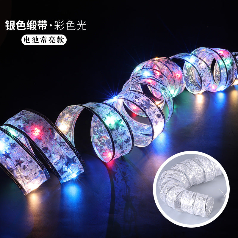 Christmas Light String Unicorn Curtain Light Christmas Cartoon Modeling Light LED Lantern Room Decoration