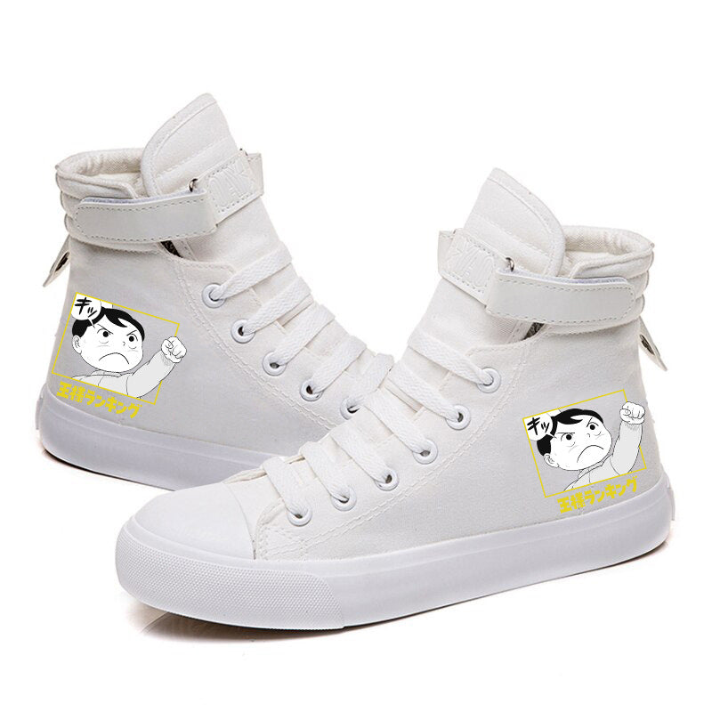 Cross-border New Velcro Canvas Porgy Prince Kak Anime Shoes