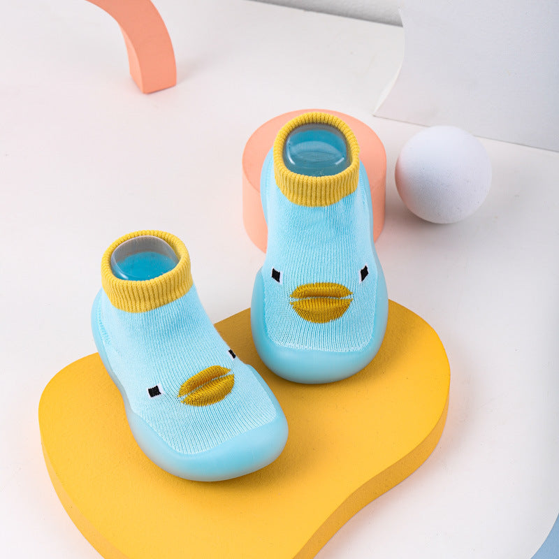 Baby shoes 1-3 years old children's breathable cotton socks shoes for children and infants indoor home soft-soled toddler shoes