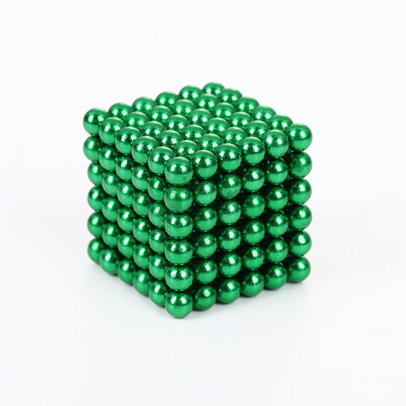 5mm216pcs Color Magnetic Ball Bucky Ball Magnetic Ball Magnetic Rubik's Cube Jigsaw Toy