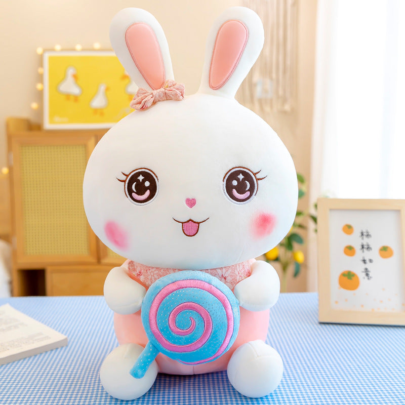 Rabbit Doll Large Plush Toy Cute Soft Candy Rabbit Doll Pillow Children's Gift Easter Gift