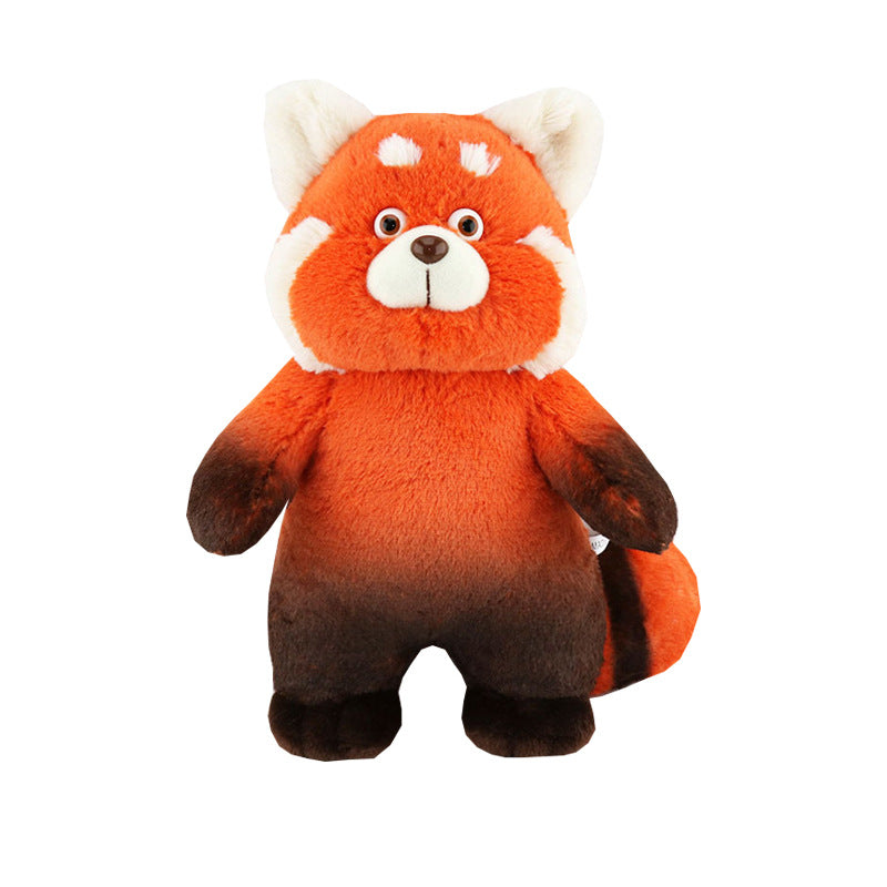 New spot youth deformation remember little raccoon around turning red bear expression bear plush toy