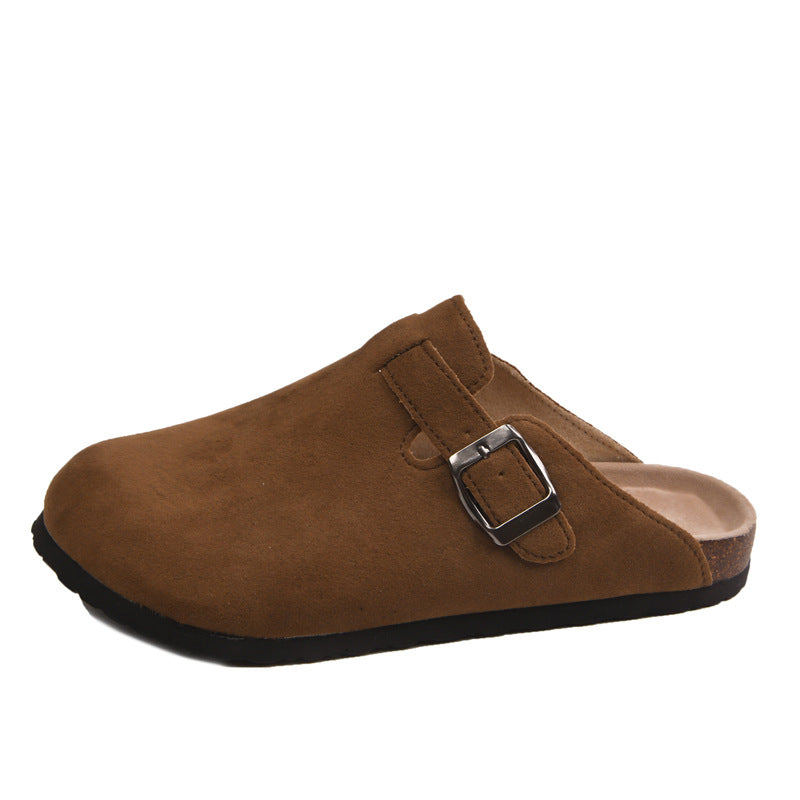 Rice white black brown dark brown coffee navy blue cork slippers Birkenstock shoes