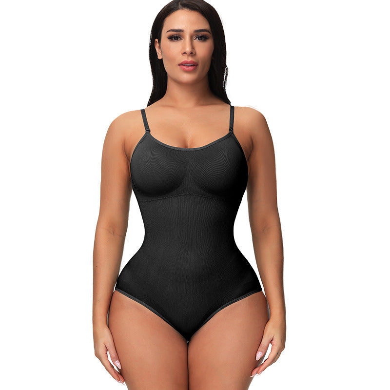 Seamless one-piece body sculpting clothes women's belly-lifting butt-lifting shaping underwear elastic slimming body corset