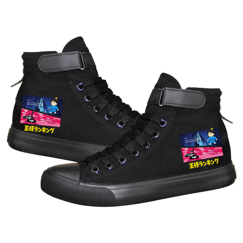 Cross-border New Velcro Canvas Porgy Prince Kak Anime Shoes