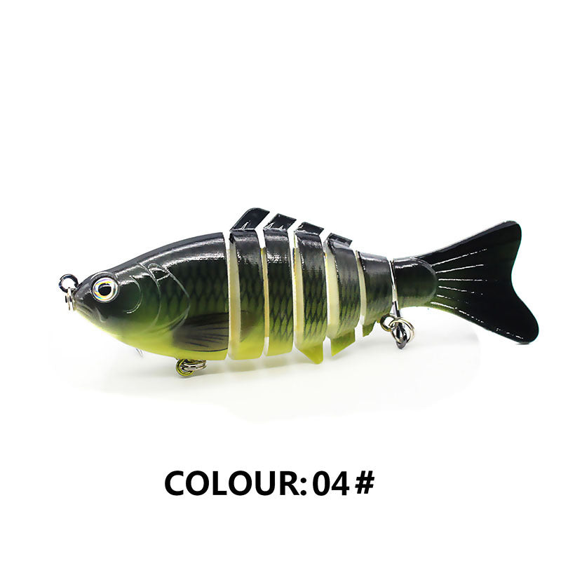 Luya Bait 10CM/15.7G Multi-section Fishing Bait Bionic Bait All Waters Fishing Bait Outdoor Fishing Supplies