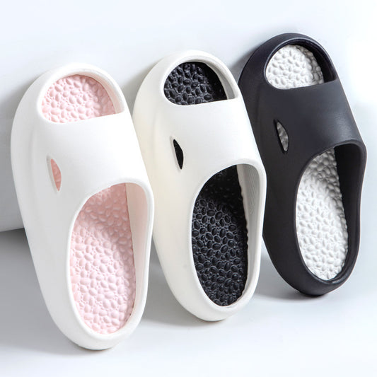 5CM Thick Bottom Slippers Summer Outdoor Wear Two-color Beach Shoes