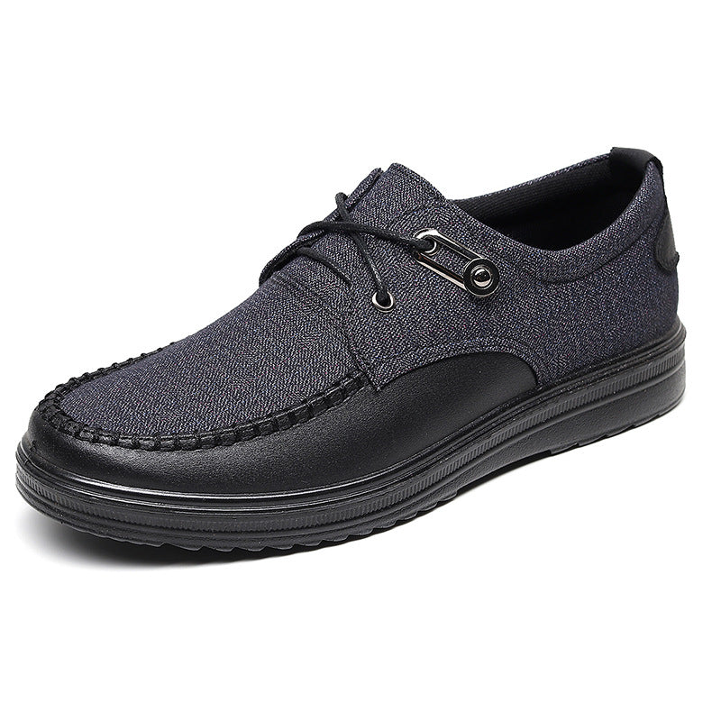 Low-top casual soft-soled men's single shoes