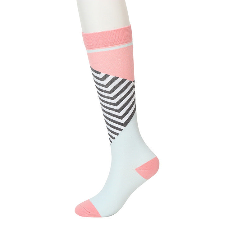 Sports stretch leggings compression socks Cycling running fitness compression socks