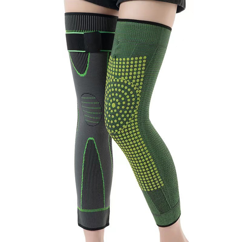 Sports Lengthening Knee Pads Basketball Riding Running Four Seasons Bandages Compression Knitting Nylon Knee Pads Leg Pads