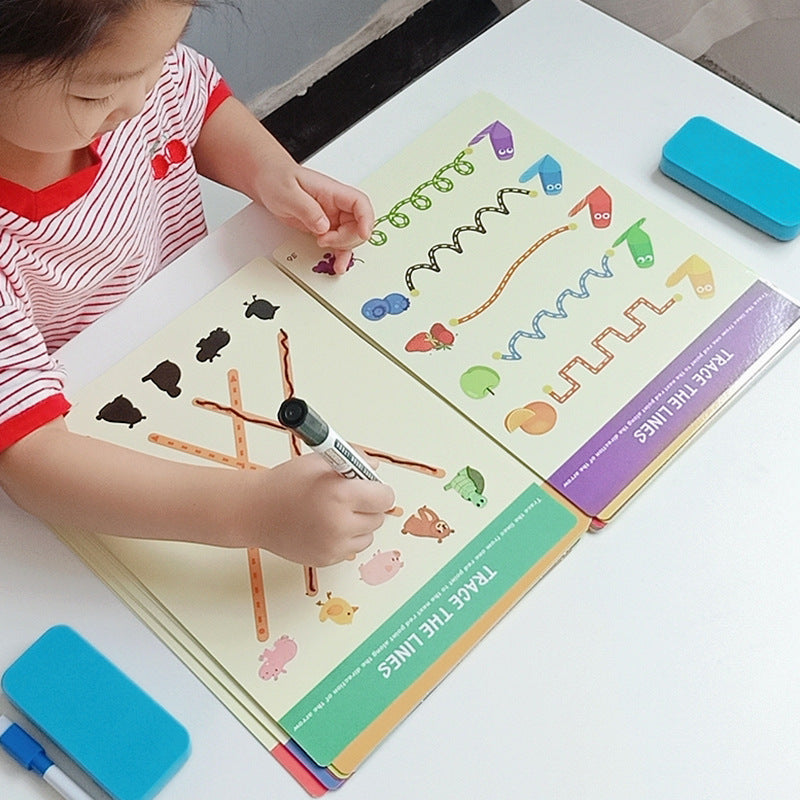 Interesting children's pen control training kindergarten fine fun enlightenment children's concentration toys early education puzzle pen