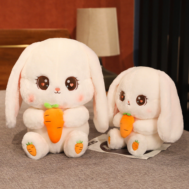 Plush toy doll cute carrot rabbit