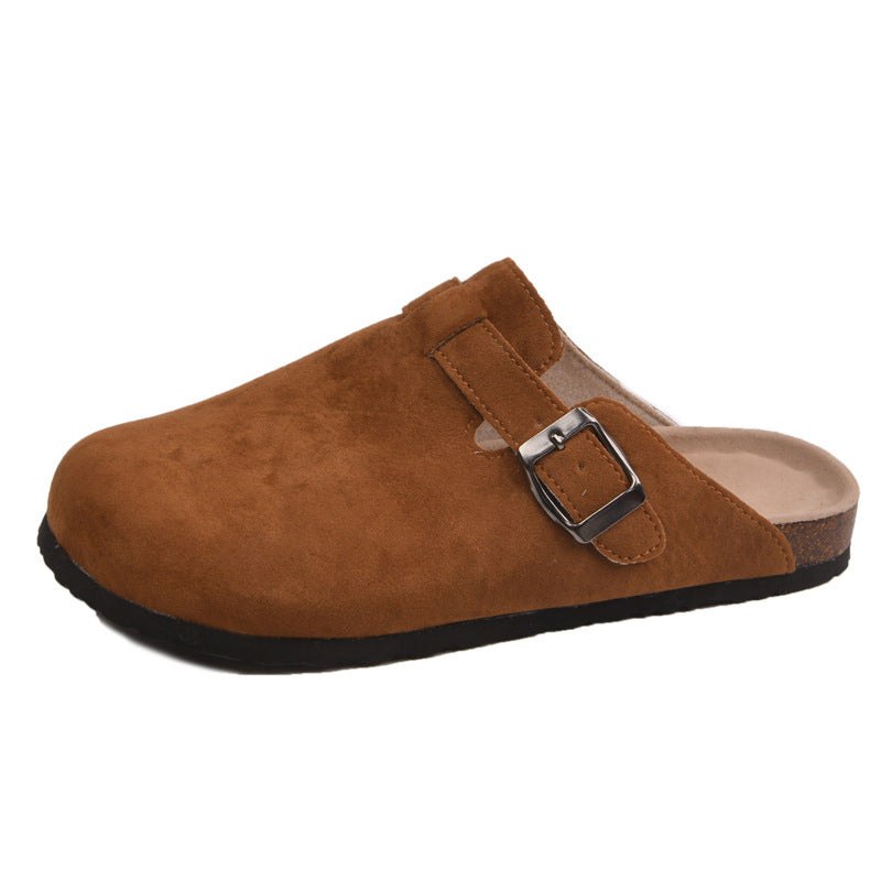 Rice white black brown dark brown coffee navy blue cork slippers Birkenstock shoes