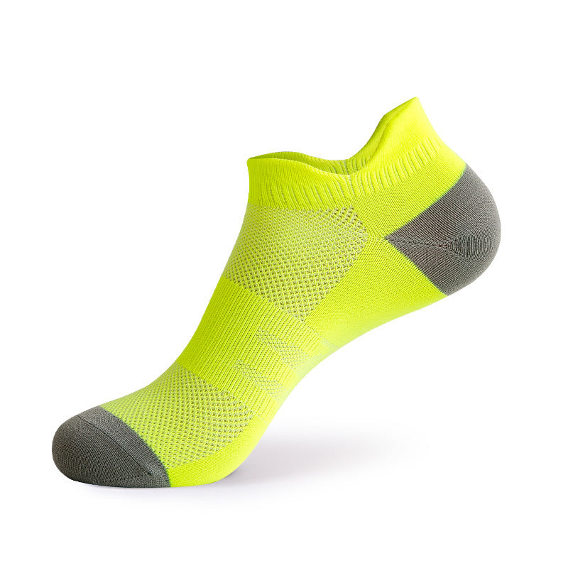 Professional sports socks male running socks female shallow mouth fitness thin short socks deodorant tide socks pressure boat socks