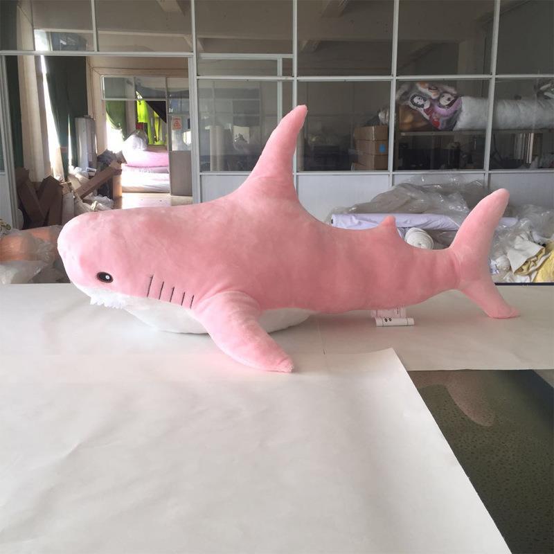 Ah Woo Shark Pillow Plush Toy Shark Doll Doll Sleeping Doll Sofa Cushion