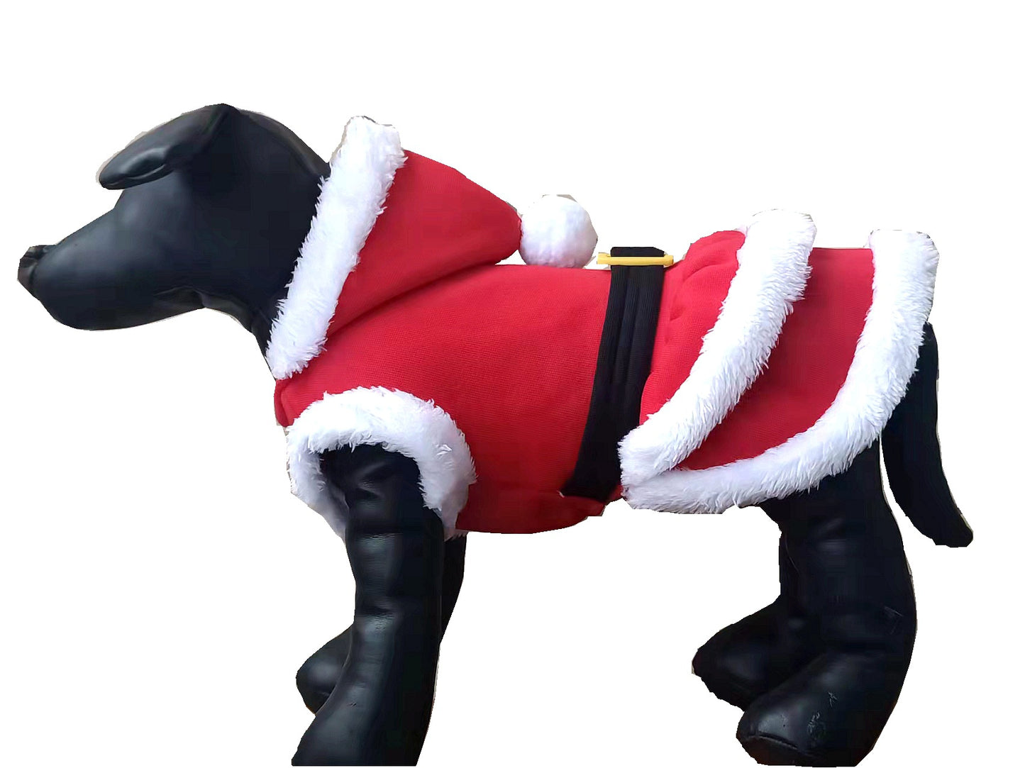 Pet transformation outfit funny three-dimensional dog Christmas clothes Santa Claus dog standing outfit