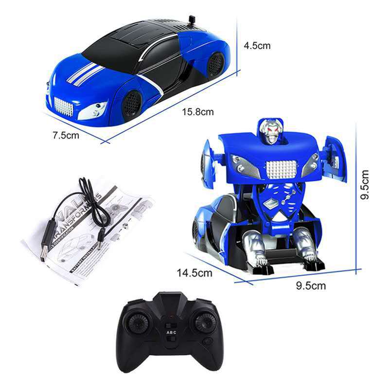 New Mini 2.4G Wall Climbing Car Remote Control Car Sound and Light Watch Remote Control Rechargeable Climbing Stunt Car Toy Car